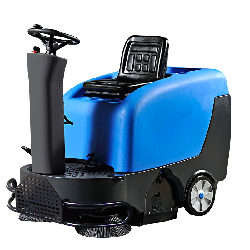 駕駛式電動(dòng)掃地車(chē)工業(yè)園區(qū)環(huán)保新搭檔