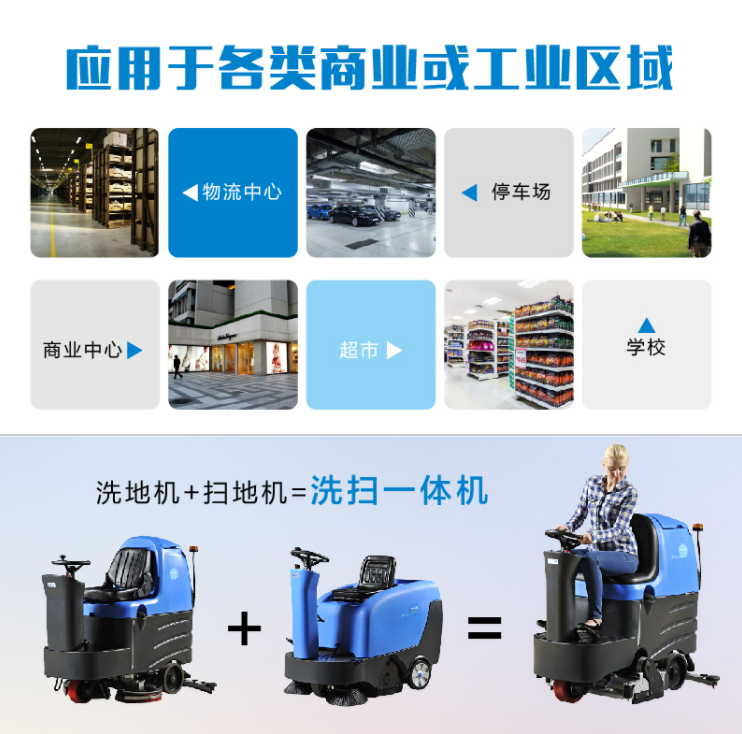 洗掃一體機主要適用場所有哪些？